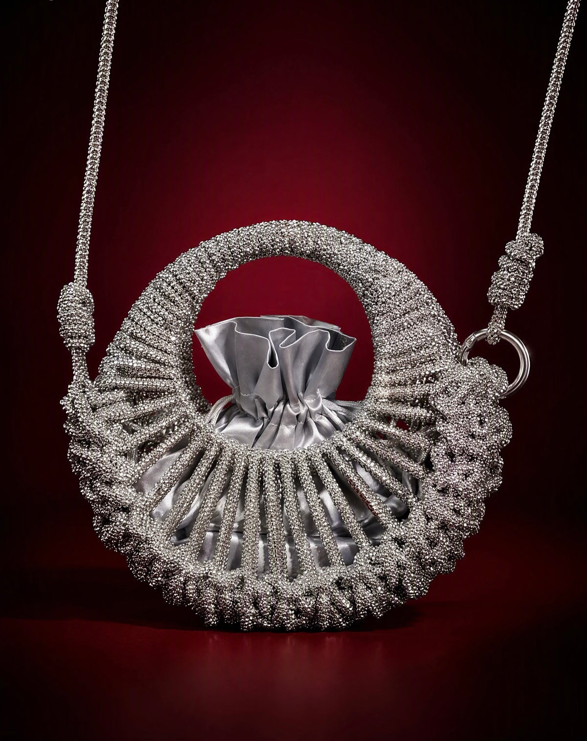 Sparkling Bag – Round Clutch