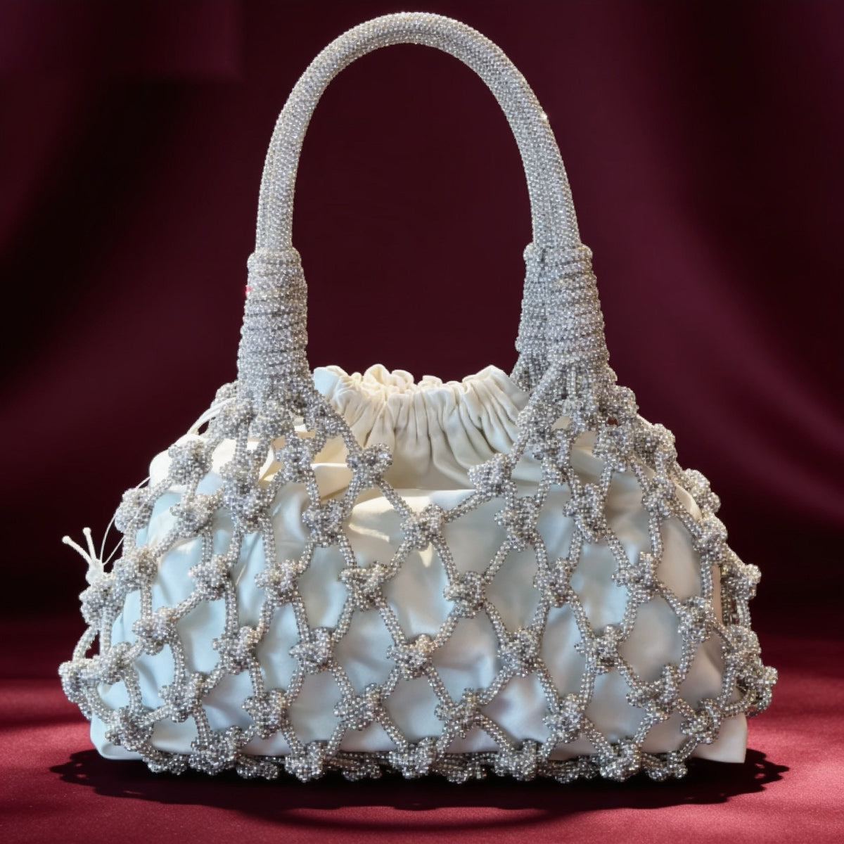 Sparkling Bag Fringe Tassel - front view